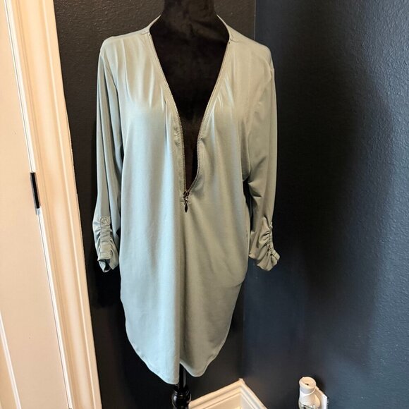 Zenana Outfitters Tops - Green XL Zenana Blouse